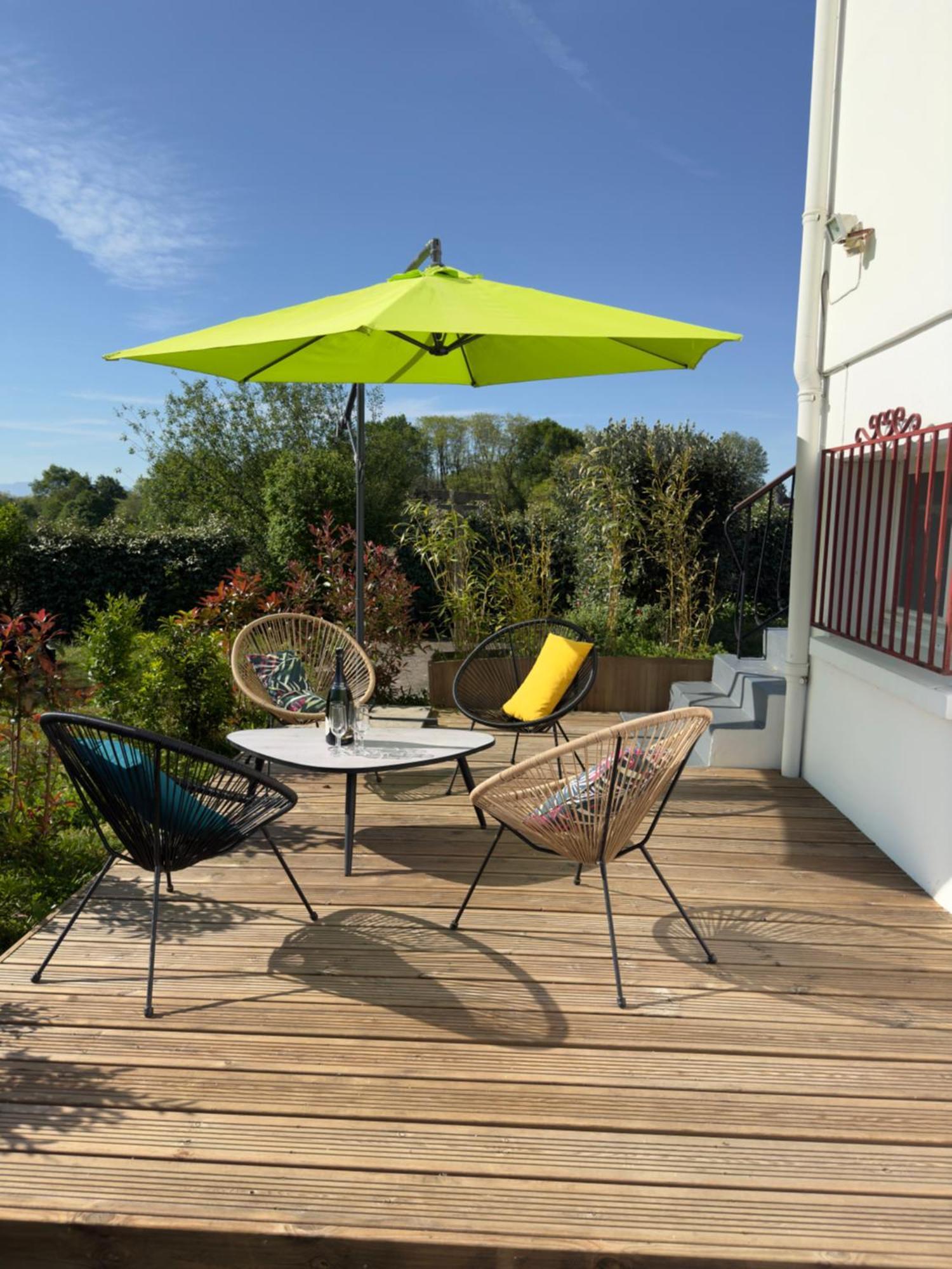 Maison Des Chenes 64 - Independant Apartment With Terrasse Boucau Εξωτερικό φωτογραφία
