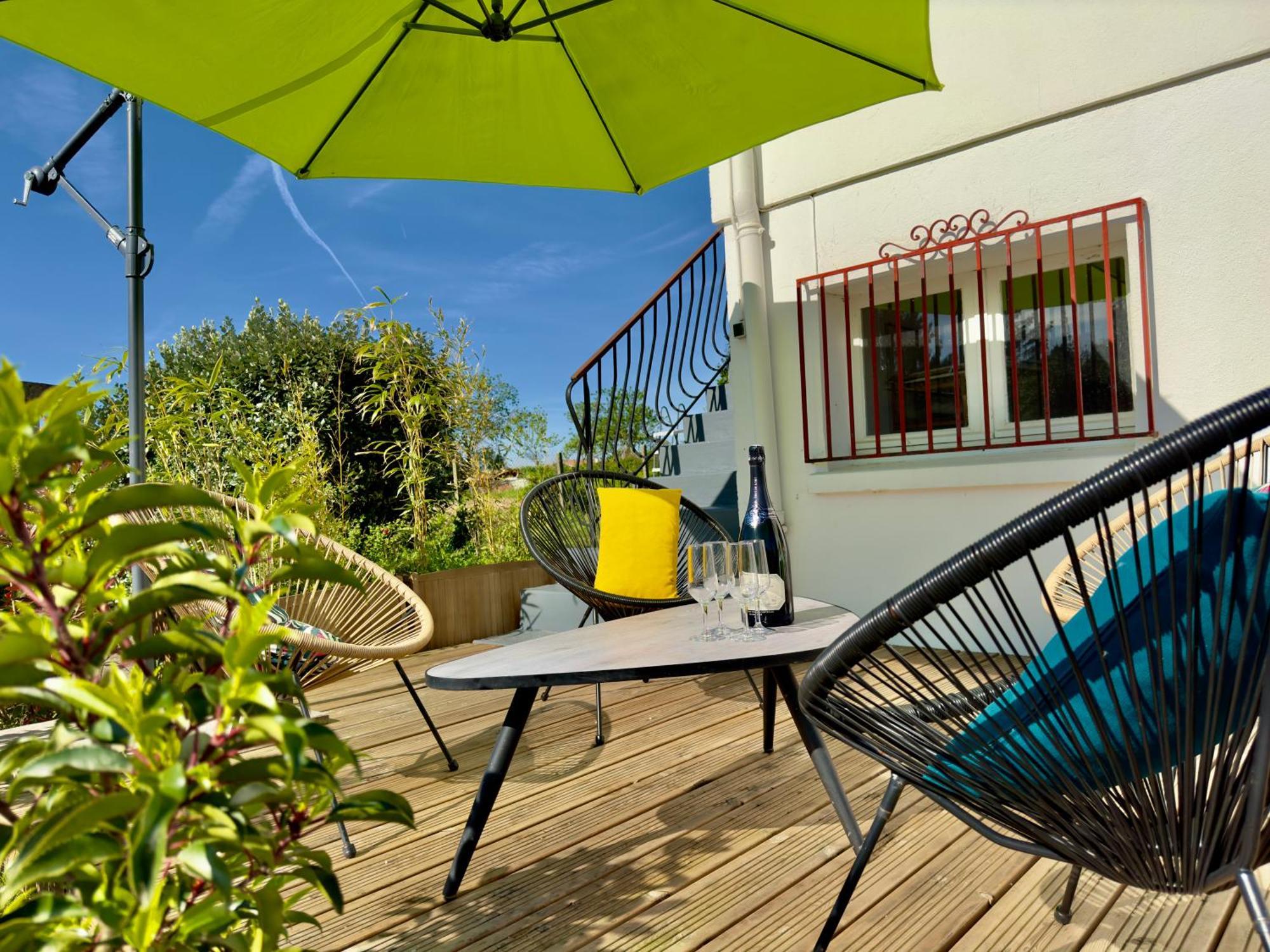 Maison Des Chenes 64 - Independant Apartment With Terrasse Boucau Εξωτερικό φωτογραφία